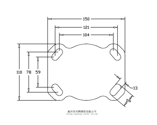 Wholesales 1 Ton Rigid Drop Forged Steel Castor PU Cast Iron Wheel