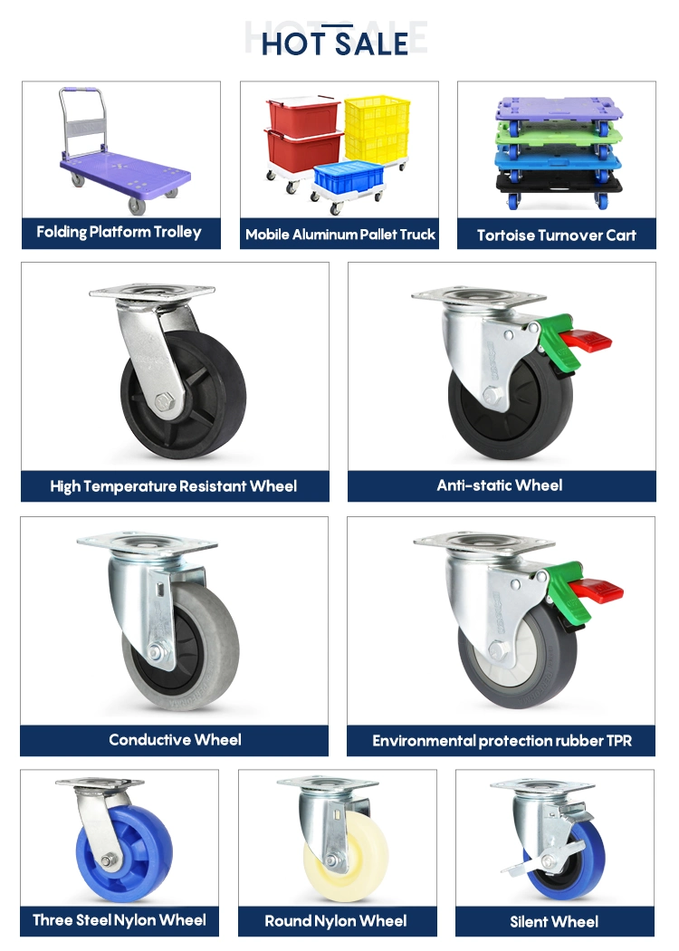 Long Service Life Caster Wheel Forklift Truck